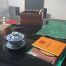 清彩柴窯青花三才蓋碗仿古手繪景德鎮(zhèn)柴燒陶瓷纏枝蓮泡茶碗手工沖茶碗 柴窯青花纏枝蓮蓋碗 曬單實(shí)拍圖