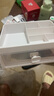 京東物流 化妝品收納盒梳妝臺(tái)置物架桌面高級(jí)感整理抽屜柜 中號(hào)2層（1層抽屜+1層頂部置物架） 透明白 曬單實(shí)拍圖