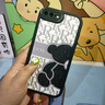 屹川 適用蘋果8plus/7p手機殼 iPhone8/7/se3/2全包防摔潮牌卡通新款皮紋硅膠軟殼ins風(fēng)女 【酷炫黑】潮牌熊-贈保護膜+掛繩 蘋果7P(8Plus) 曬單實拍圖