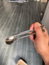合興利微波爐飯盒可加熱304不銹鋼分格餐盒便當(dāng)盒上班族學(xué)生食堂打飯盒 2格米色+304勺筷/ 1.2L 曬單實拍圖