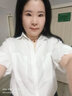 傳祺威登 大碼300斤POLO領(lǐng)夏季襯衫女2023新款寬松顯瘦媽媽裝時尚減齡上衣 白色 【專柜品質(zhì)】 2XL 【140-160斤】 曬單實拍圖