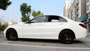 VOJIALUNAMG輪轂C/E/S級(jí)C260L E300L S350大GLC奔馳GLB220邁巴赫C 黑色銀邊 指定款式 曬單實(shí)拍圖