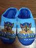 汪汪隊立大功（PAW PATROL）汪汪隊兒童棉拖鞋秋冬中大童室內家居防滑拖鞋男童毛毛可愛小孩子 2062汪汪隊藍色阿奇 21.5 內長21.5cm 240碼 曬單實拍圖
