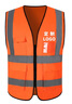 Success.long反光背心多包交通施工馬甲定制印logo字環(huán)衛(wèi)警示安全服騎行熒光衣 熒光桔 均碼 曬單實拍圖