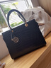 妙麗牛皮包包女包單肩包大容量時(shí)尚中年媽媽包外出生日禮物送老婆女友 【黑色】實(shí)用走心女生 品牌輕奢洋氣高級感百搭小包 曬單實(shí)拍圖