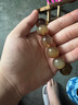 納悟 正宗西藏血絲羊角手串血珠冰種黃料羊角佛珠男士單圈文玩念珠 弟子珠血絲款18mm（13顆） 曬單實(shí)拍圖
