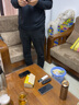恒源祥羊絨秋褲男士保暖褲加絨加厚德絨發(fā)熱春秋打底羊襯褲毛線絨褲冬季 【羊絨+蠶絲+德絨】典雅灰 XL (175) 曬單實(shí)拍圖