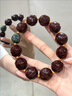 秦庭瀾境 QINTINLANJIN紫金鼠菩提手串男原籽實(shí)心聚寶盆金錢(qián)鼠京八棱核桃文玩佛珠手串男 [和田玉貔貅]紫金鼠菩提手串 曬單實(shí)拍圖