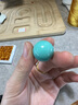 彩荷高瓷綠松石圓珠星月菩提配飾手串松石處理隔珠diy手鏈配件 精選19mm/顆 曬單實拍圖