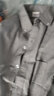 GPQSWQ干活穿的襯衫男工地上班純棉衣服夏季工作服襯衣長(zhǎng)袖 961灰色長(zhǎng)襯衫 2XL 建議120-135斤 曬單實(shí)拍圖