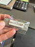 美迪詩（MEIDISHI） 不銹鋼胸牌定做激光鐳射 員工工作牌 工號牌定制 可替換插紙金屬別針式磁鐵 激光鐳射 配別針 曬單實拍圖