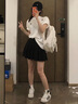 阿迪達斯（adidas）三葉草T恤男 夏季新款官方艦店運動(dòng)服全棉半袖透氣圓領(lǐng)休閑短袖男 3453偏大拍小一碼-后背LOGO S 曬單實(shí)拍圖