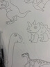 幼兒園凹槽繪畫本兒童控筆訓練3歲啟蒙6臨摹畫冊線描紅涂色畫畫本 臨摹描繪本【8本裝】 曬單實拍圖