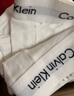 Calvin Klein內(nèi)衣【七夕新品禮盒明星摩登引力帶】女士ck比基尼內(nèi)褲女F3787AD 100-月光白 1條 M 曬單實(shí)拍圖