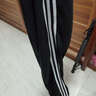 校褲初中高中學(xué)生褲運動(dòng)褲男女長(cháng)褲韓版校服褲子 黑色三道白杠 2XL 曬單實(shí)拍圖