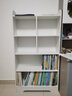 譽(yù)展學(xué)生落地飄窗置物柜書(shū)架簡(jiǎn)易小型經(jīng)濟型繪本家用收納儲藏式 五層白色一套 曬單實(shí)拍圖