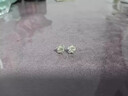 BJYL純S999足銀山茶花耳釘女士高級感小眾耳環(huán)時(shí)尚氣質(zhì)養(yǎng)耳洞銀耳飾女 999山茶花耳釘【普通耳堵】一對 曬單實(shí)拍圖