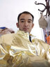 NASALIKE金色亮面衣服男精神小伙黃金色嘻哈夾克衫棒球服亮片潮流演出外套 金色 XL 曬單實拍圖