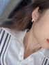 沫兰（MOLADY）S925银耳钉女士新中式国风梅花耳环耳饰品女生生日520情人节礼物 实拍图