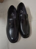 老人頭男鞋春季新款透氣皮鞋男真皮商務(wù)正裝大碼皮鞋48碼 黑色-套腳 41 曬單實(shí)拍圖