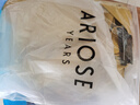 ARIOSEYEARS艾諾絲雅詩冬裝新品開叉裙子女燈芯絨a字半身裙復(fù)古時尚裙子91013537 酒紅色 M 曬單實拍圖