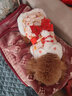 嘻哈鴨寵物唐裝狗狗秋冬裝貓咪節日喜慶服飾小型犬泰迪博美比熊新年衣服 閃金新年裝 L-建議9-11斤 曬單實(shí)拍圖