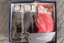 NAUTICA UNDERWEAR商務(wù)男士?jì)妊?條裝親膚無(wú)感透氣短褲四角品牌內衣男平角褲衩正品 深海藍+黑色+紅色 3條 XL 曬單實(shí)拍圖