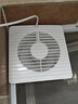 美的排氣扇換氣扇浴室廚房衛(wèi)生間抽風(fēng)扇大功率強(qiáng)力排風(fēng)扇工業(yè)抽風(fēng)機(jī) 6寸超薄面板圓孔帶插頭 曬單實(shí)拍圖