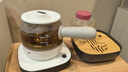 小熊（Bear） 煮茶器組合套裝恒溫養(yǎng)生壺煮茶壺迷你保溫電水壺蒸茶器熱水壺花茶果茶黑茶壺?zé)畨刂蟛璨杷嚻奋?ZCQ-A05S1配濾網(wǎng)茶盤(pán)3個(gè)茶杯 0.5L 曬單實(shí)拍圖
