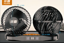 湖鑫適用解放J6P車(chē)載風(fēng)扇JH6J7貨車(chē)電風(fēng)扇大風(fēng)力車(chē)用風(fēng)扇24V伏駕駛室 16英寸12檔智能手機充電 大功率雙頭風(fēng)扇24v大貨車(chē)專(zhuān)用 曬單實(shí)拍圖