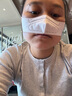 佳睦 一次性鼻罩過敏性鼻炎口罩豬鼻子防塵防花粉成人兒童白色10只 曬單實拍圖