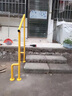 安德扶臺(tái)階樓梯老人扶手欄桿過道防護(hù)欄安全拉手殘疾人走廊樓道步梯把手 長80CM高85CM【2個(gè)立柱】黃色 曬單實(shí)拍圖