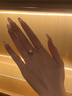 BOEAY莫桑鉆石女款純銀戒指求婚鉆戒鐘久久結(jié)婚戒指表白送女朋友送老婆 【鉆戒禮盒】主鉆1克拉/免費(fèi)刻字 曬單實(shí)拍圖