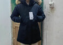 君羽戶外800蓬羽絨服女中長款加厚保暖工裝冬款大鵝羽絨服52034 黑色 S （推薦105斤以下） 曬單實拍圖
