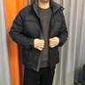 淺咫立領(lǐng)短款羽絨服男修身冬季男士加厚保暖潮流冬天外套衣服男 黑色 2XL(125-145斤) 曬單實(shí)拍圖