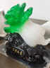 石玥 小號(hào)樹脂玉白菜擺件辦公桌裝飾開業(yè)禮品創(chuàng)意工藝品桌面擺設(shè) 小號(hào)白菜如意 長(zhǎng)11高10cm 曬單實(shí)拍圖