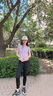 夫路尼優(yōu)跑步運(yùn)動(dòng)套裝女速干透氣瑜伽服女普拉提健身服女五件套 紫色【短袖】五件套(黑褲) L【建議體重100-112斤】 曬單實(shí)拍圖