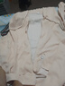 皮爾卡丹（pierre cardin）品牌衛(wèi)衣運動服套裝女秋冬款女士秋裝2025新品秋款女裝休閑三件裝 杏色【三件裝】 3XL建議130-140斤 曬單實拍圖