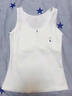 伊棠朵女童小背心長(cháng)款吊帶兒童內衣發(fā)育期小學(xué)生9歲少女生第一階段純棉 白+粉【兩件】 L 160(建議體重90斤左右) 曬單實(shí)拍圖