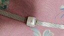 天梭（TISSOT）【官方授權(quán)店】 瑞士手表 小可愛系列小方表樂愛1853石英女表 銀色小方表T058.109.11.036.00 曬單實(shí)拍圖