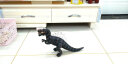 YIER儿童恐龙玩具霸王龙动物模型套装电动大号仿真3-6岁男孩生日礼物 棘背龙-棕色【赠送电池】 实拍图