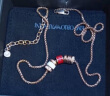 EMPORIO ARMANI阿玛尼女士项链红色串珠小蛮腰锁骨链高级优雅轻奢生日礼物送女生送女友EGS2933221 实拍图