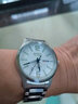 EPOCH艾?？薊POCH夜光男手表自發(fā)光雙歷黑鋼 防水戰術(shù)運動(dòng)商務(wù)表 綠黃燈鋼色白盤(pán) 鋼帶款 曬單實(shí)拍圖