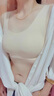DGVV乳膠內衣女無(wú)痕無(wú)鋼圈夏薄背心式運動(dòng)夏天小胸聚攏文胸罩 膚色背心款 L 95-115斤(75A/B/C) 曬單實(shí)拍圖
