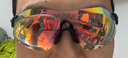 OAKLEY眼鏡歐克利太陽(yáng)鏡墨鏡騎行鏡運動(dòng)眼鏡跑步護目鏡可配近視鏡片9313 931314黑框+NXT3代變灰紅色鍍膜 曬單實(shí)拍圖