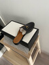 GUCCI 古馳 Gucci女鞋 女士牛皮Princetown系列馬銜扣穆勒拖鞋 黑色423513 BLM00 1000 36 （偏大一碼） 曬單實拍圖