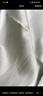 靜韻【涼感型】超柔軟冰絲肌理睡衣女款夏季情侶條紋家居服套裝男 曬單實(shí)拍圖