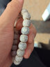 今夕海南星月菩提子手串單圈脫脂高密大籽繞指柔佛珠圓珠文玩手鏈男女 老型桶珠11*10mm 曬單實(shí)拍圖