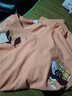 中年媽媽睡衣女夏季短袖七分褲加肥加大碼家居服中老年人套裝 9813 XL(120-140斤) 曬單實(shí)拍圖