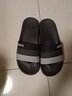 卡帝樂(lè )鱷魚(yú)輕奢夏季涼拖鞋用男士室內居浴室洗澡防滑塑料軟底女居托鞋夏天 黑底灰色 42-43 適合【41-42腳穿】 曬單實(shí)拍圖